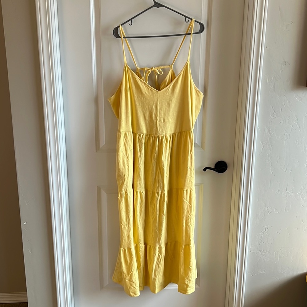 Old Navy Morning Sun Tiered Dress.